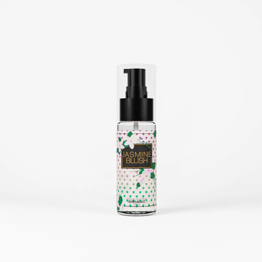 Body and Blast Premium Hair Serum - Jasmine Blush - 50mle body and blast hair jasmine blush scented serum