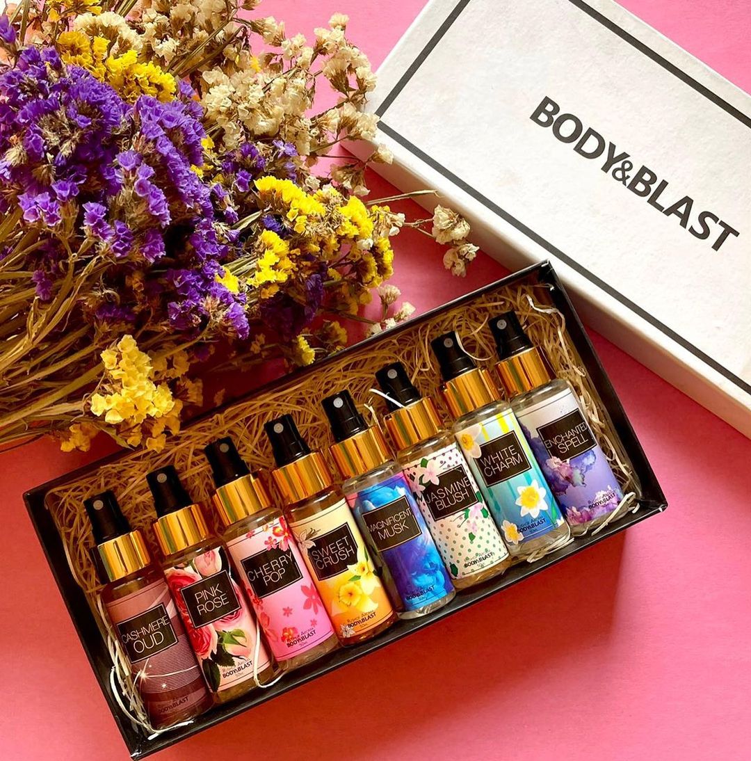 Body and Blast Body Mist 50ml gift pack - 20% OFF (option 1) body and blast body mist