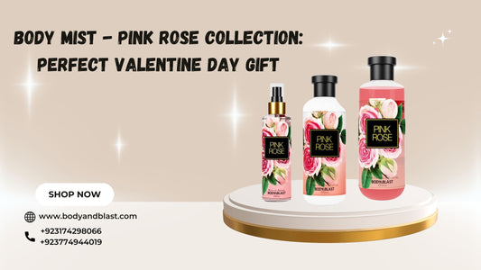 Body Mist - Pink Rose Collection: The Perfect Valentine Day Gift