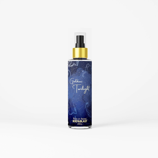 Body and Blast Golden Twilight Body Mist 200ml body and blast body mist fragrance Golden Twilight perfume