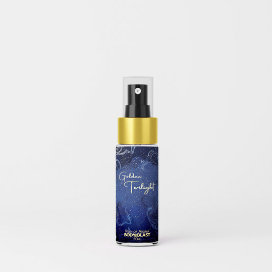 Body and Blast Mini - Golden Twilight Body Mist 50ml body and blast body mist fragrance Golden Twilight perfume