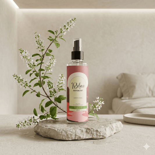 Relax Room & Pillow Mist 200mle - Lemon Basil