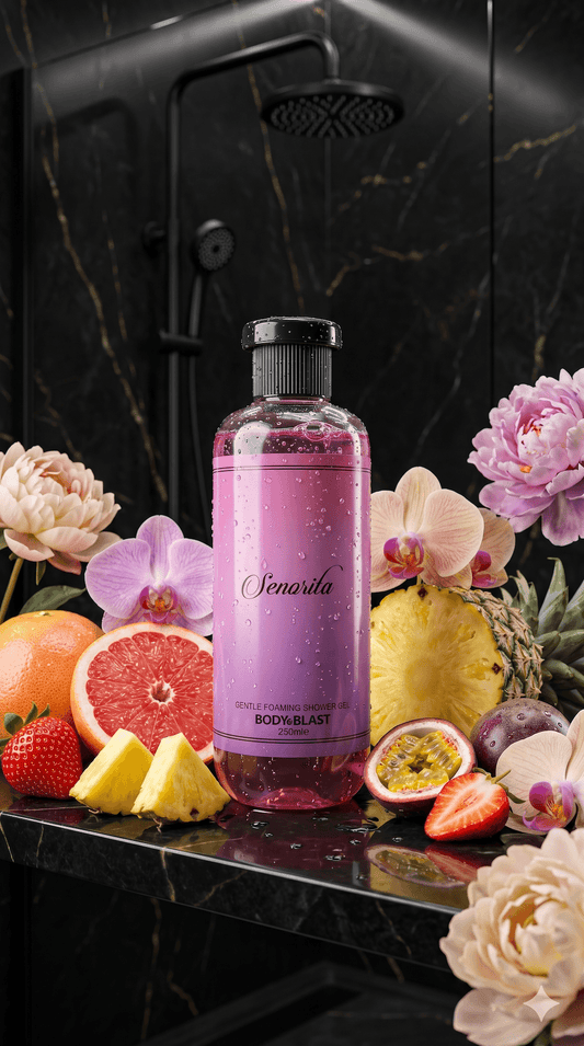 Gentle Foaming Shower Gel - Senorita 250ml with Vitamin C