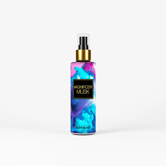 Body and Blast Magnificent Musk Body Mist 200ml - UNISEX body and blast body mist fragrance magnificent musk perfume